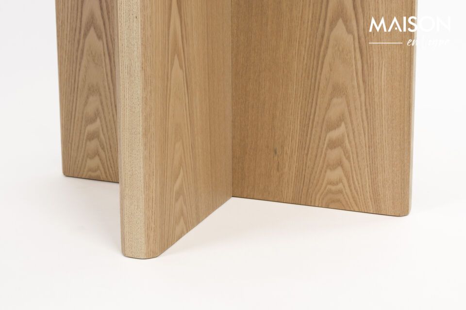 Tavolo da pranzo in legno beige Laurent - 10