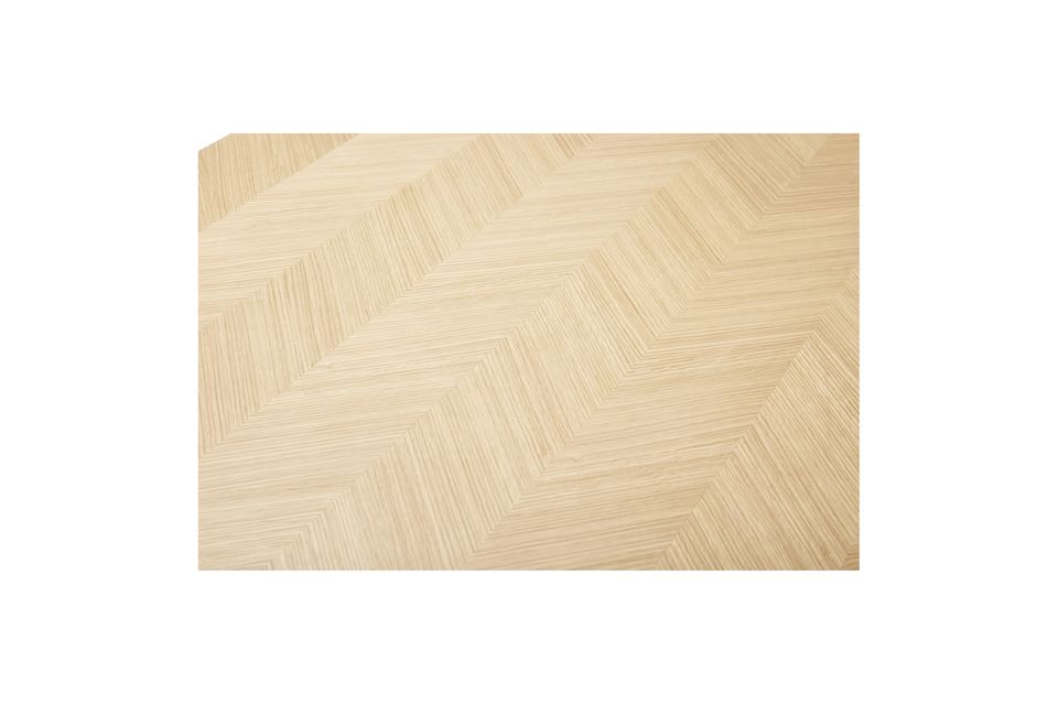 Tavolo da pranzo in legno beige Ligne - 6