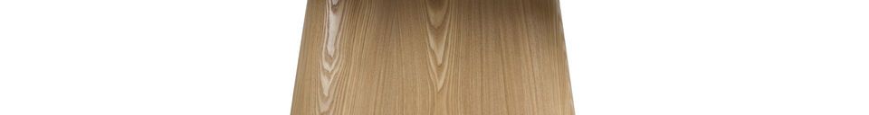 Materiali prima di tutto Tavolo da pranzo ovale in legno beige 200x90 Almira