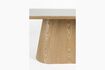 Miniatura Tavolo da pranzo ovale in legno beige 200x90 Almira 6