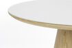 Miniatura Tavolo da pranzo ovale in legno beige 200x90 Almira 7