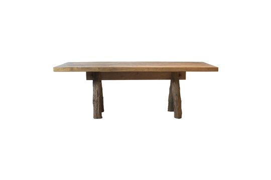 Tavolo da pranzo Oviston in legno recuperato marrone 220 cm