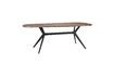 Miniatura Tavolo da pranzo rettangolare in legno beige Chase 4