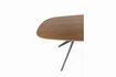 Miniatura Tavolo da pranzo rettangolare in legno beige Chase 7