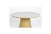 Miniatura Tavolo da pranzo rotondo in legno beige Almira 5