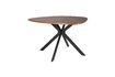Miniatura Tavolo da pranzo rotondo in legno beige Chase 4