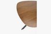 Miniatura Tavolo da pranzo rotondo in legno beige Chase 6