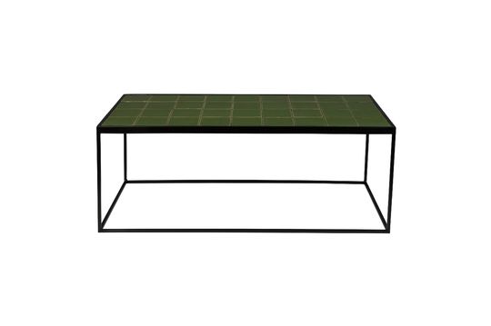 tavolo da salotto verde smaltato Foto ritagliata