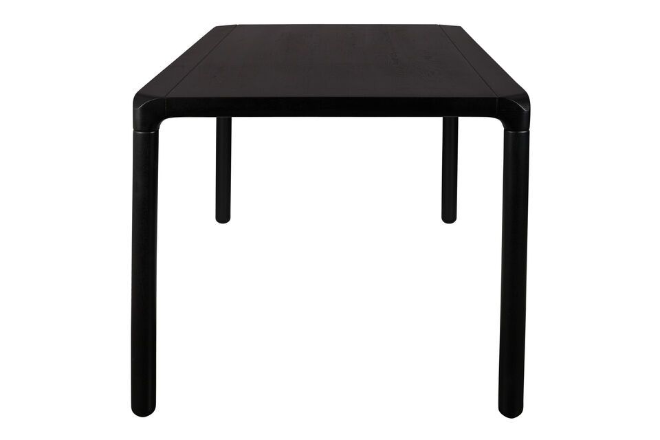 Tavolo in legno nero Storm 180X90 - 8