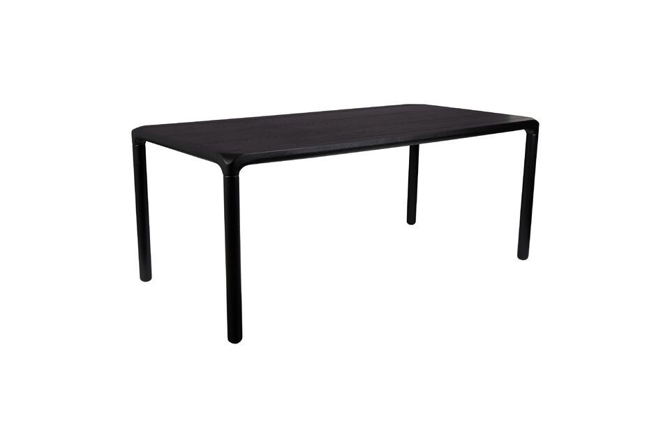 Tavolo in legno nero Storm 180X90 - 9