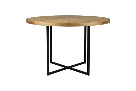 Tavolo rotondo in legno di rovere Class