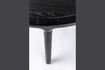 Miniatura Tavolo rotondo in legno nero Storm D128 6
