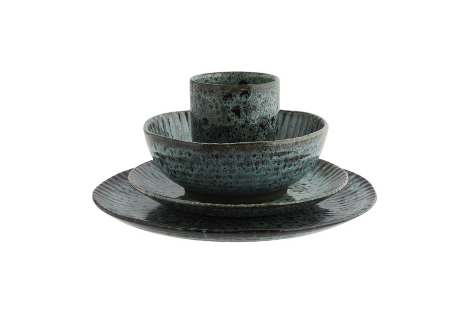 Tazza in ceramica blu Ocean - 3