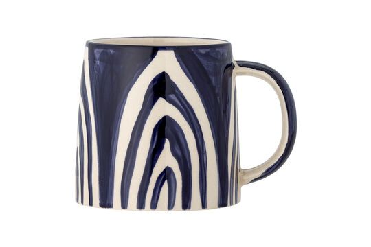 Tazza in gres blu Shama