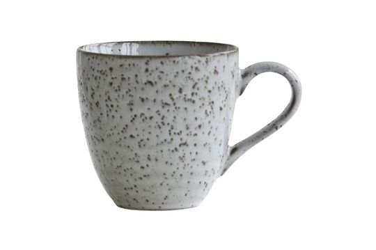 Tazza Rustic in gres grigio-blu Foto ritagliata