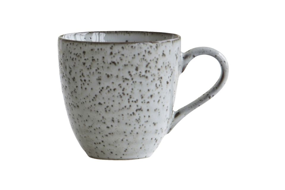 Tazza Rustic in gres grigio-blu House Doctor