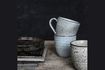 Miniatura Tazza Rustic in gres grigio-blu 3