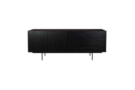 Travis Credenza in rovere nero Foto ritagliata