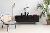 Miniatura Travis Credenza in rovere nero 3