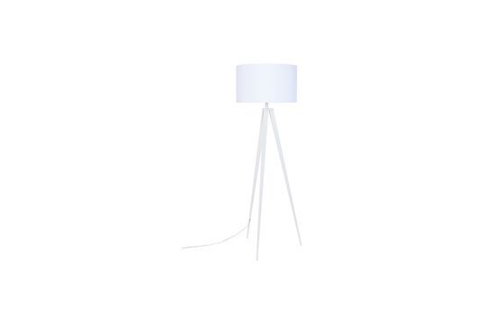 Trépied lampada da terra Bianco