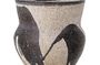 Miniatura Vaso da fiori in terracotta Nala nero Foto ritagliata