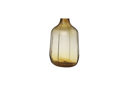 Vaso grande in vetro marrone Passo Foto ritagliata