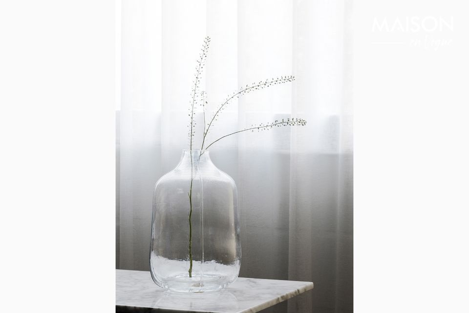 Vaso grande in vetro trasparente Step Normann Copenhagen