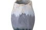 Miniatura Vaso in ceramica blu Jace per la decorazione Foto ritagliata
