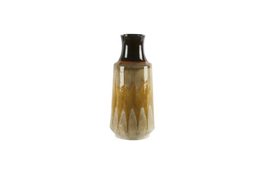 Vaso in ceramica Mustard Lava Foto ritagliata