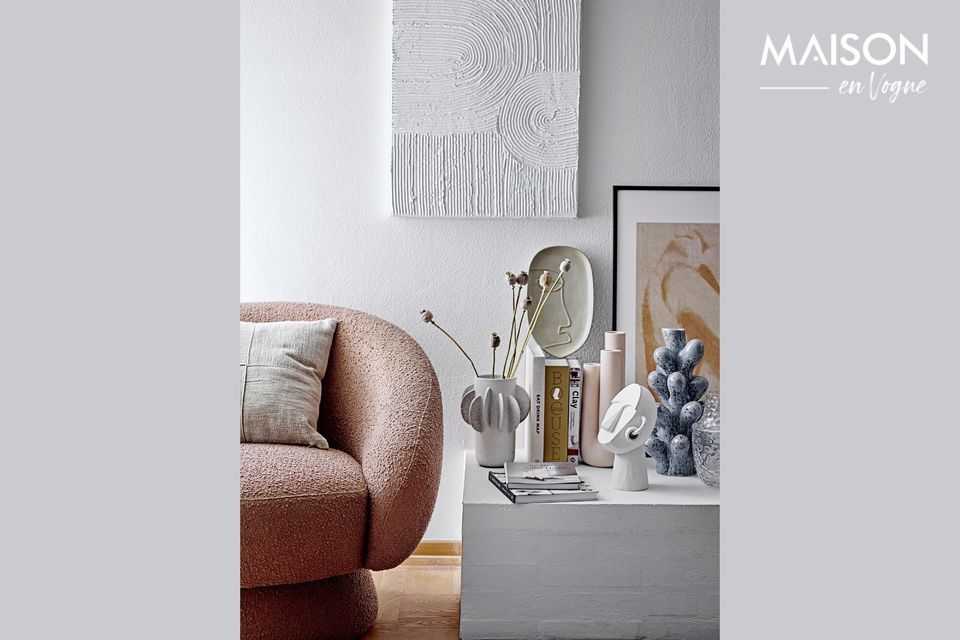 Un puro stile nordico per un vaso decorativo con accenti danesi