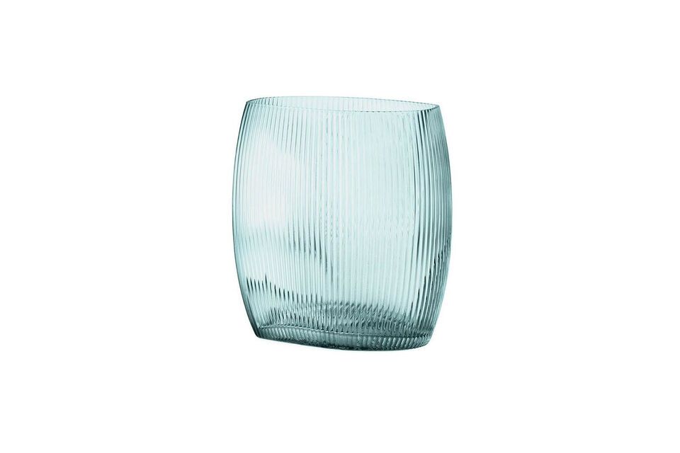 Vaso in vetro blu Marea Normann Copenhagen