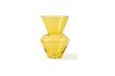 Miniatura Vaso in vetro giallo Fat neck 3
