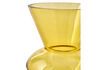 Miniatura Vaso in vetro giallo Fat neck 4