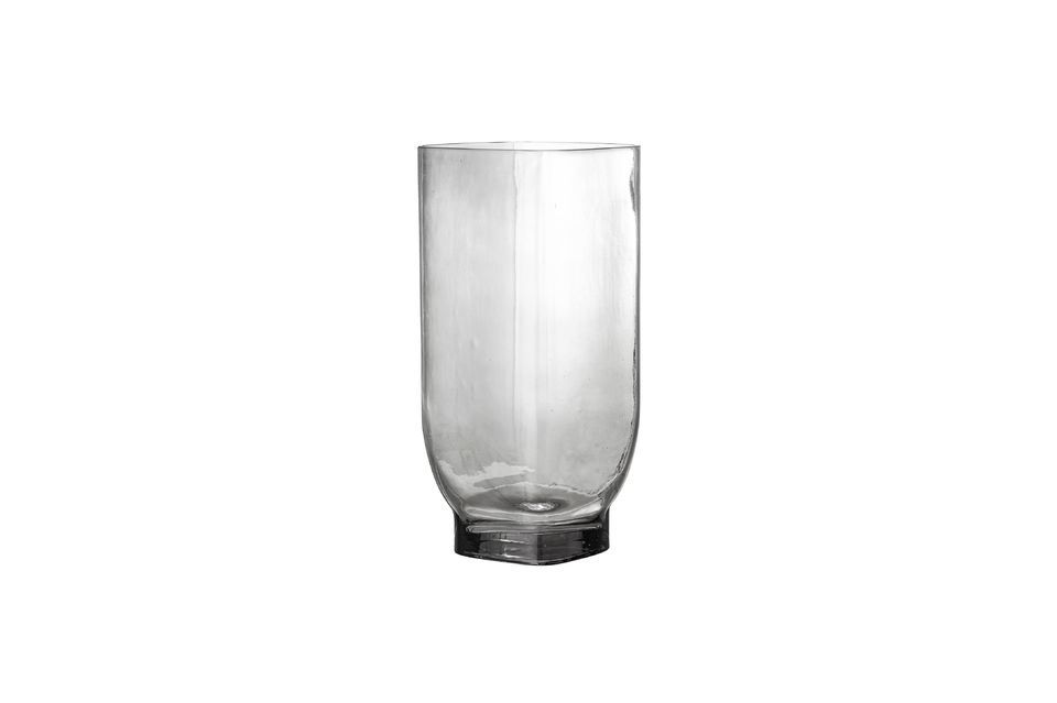 Vaso in vetro grigio Irfa Bloomingville