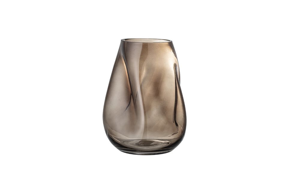 Vaso in vetro Ingolf marrone Bloomingville