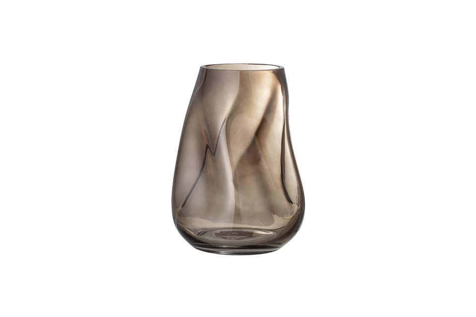 Vaso in vetro Ingolf marrone - 6