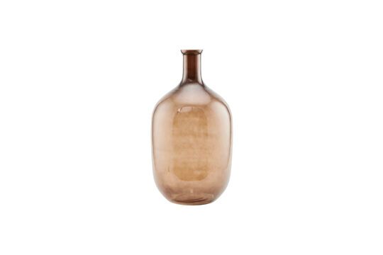 Vaso in vetro marrone Tinka