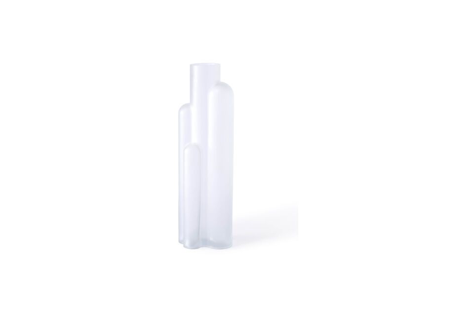 Vaso in vetro soffiato bianco Metropolis Pols Potten