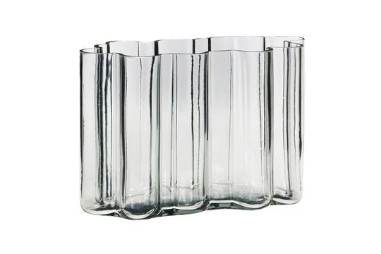 Vaso in vetro trasparente Umber