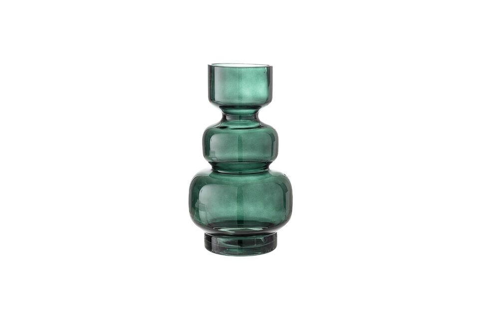 Vaso in vetro verde Johnson Bloomingville