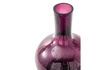 Miniatura Vaso in vetro viola scuro h50cm incrinato 6