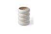 Miniatura Vaso per piante in gres bianco Chubby 1