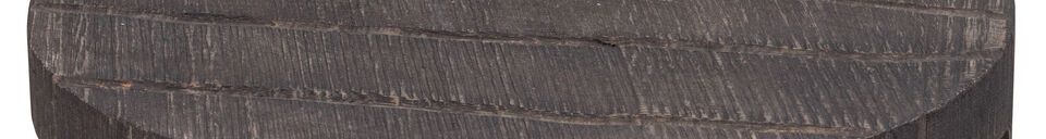 Materiali prima di tutto Vassoio in legno marrone Chloé