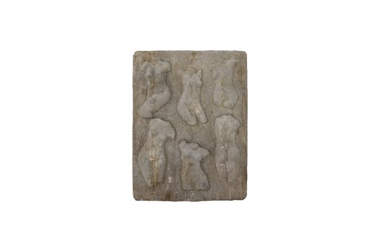 Windell magnesia decorazione murale marrone